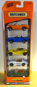 1997 MATCHBOX - OPEN ROAD 5-PACK SET EXCLUSIVE DESIGNS VHTF - Picture 1 of 4