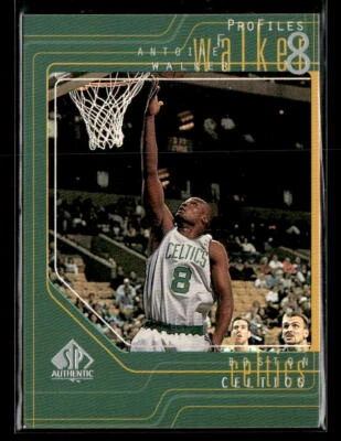 1997-98 SP Authentic #P8 Antoine Walker ProFiles Level 1 - Image 1 of 2