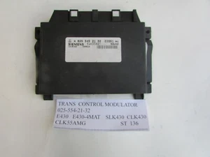 MBZ = TRANS CONTROL MOD # 0255452132 E430 E430-4MAT CLK430 CLK55AMG - Picture 1 of 3