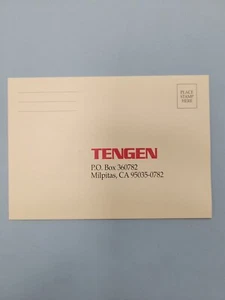 Rolling Thunder Tengen Registration Card ONLY AUTHENTIC - Picture 1 of 2