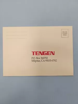 Rolling Thunder Tengen Registration Card ONLY AUTHENTIC - Image 1 of 2