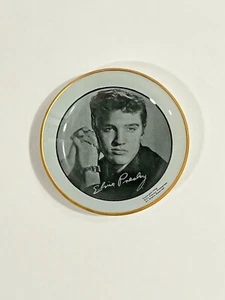 PLACA ORIGINAL ELVIS PRESLEY 4 1/2" ~ DERECHOS DE AUTOR 1956 ~ ELVIS PRESLEY ENTERPRISES - Imagen 1 de 4