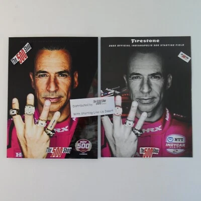 2022 Indianapolis 500 /GMR Grand Prix Program With Starting Field Line-Up Insert - Image 1 of 4