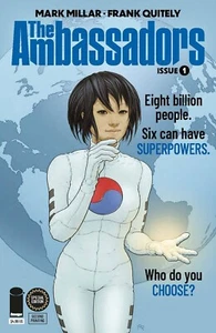 AMBASSADORS 1 2ND PRINT VARIANT NM LOT OF 10 COPIES MARK MILLER IMAGE 2023 - Picture 1 of 3