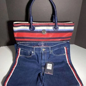 Tommy Hilfiger Jeans 👖size 10 & Tote Bag 👜 - Picture 1 of 13