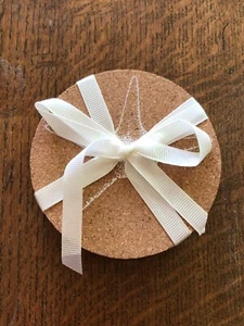 Thirstystone Cork Coaster Set 4, Ocean Themed, Seahorse, Shell, Starfish, NWT - Picture 1 of 8