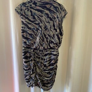 Vestido sin mangas All Saints MIDI para mujer nuevo con etiquetas azul original $249 - Imagen 1 de 7