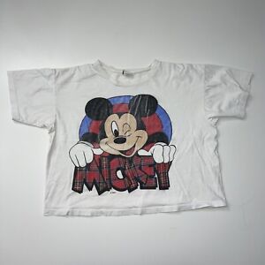 DISNEY Señoras Para Mujer Personaje De Mickey Mouse Camisetas Prendas para el torso Mangas Largas Talla 6-20