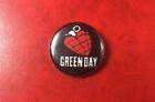 Pin Badge Button Music Punk Rock Green Day . Original Vintage
