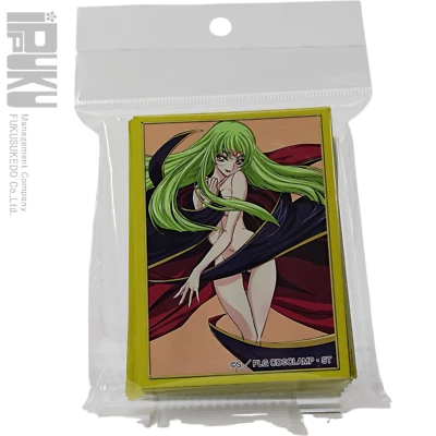 TCG Card Sleeves anim (80ct) -Code Geass Lelouch of the Rebellion C.C. - Image 1 of 3