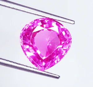 Natural Pink Sapphire Loose Gemstone 6.22 Ct Certified A++ Quality Sapphire Gems - Picture 1 of 11