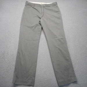 Pantalones Dockers Para Hombre 36x32 Gris D1 Calce Ajustado Frente Plano Ligero Sarga Chino - Imagen 1 de 13