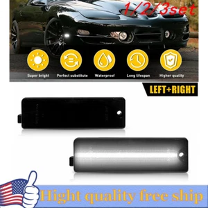 2/4x LED Bumper Side Marker Light Turn Signal Lamp For 1998-02 Pontiac Firebird - Picture 1 of 22