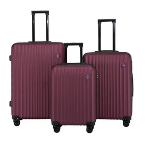 Hard Shell ABS Suitcase Set 8 Wheel Travel Case Holiday Bags - Picture 1 of 25