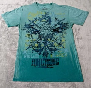 Camiseta Archaic Affliction Para Hombre L Tie Dye Motociclista Patinador Y2K Hecha en EE. UU. LEER - Imagen 1 de 17