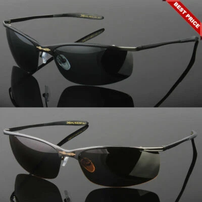 Gafas de sol polarizadas para hombre pesca golf conducción deportes antideslumbrante vendedor de EE. UU. Foto 1 de 4