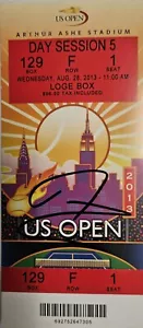 RAFAEL NADAL SIGNED US OPEN 2013 FULL TICKET - Picture 1 of 1
