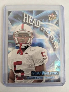๐ 2000 Fleer Ultra Head of the Class TROY WALTERS RC #8 MINNESOTA VIKINGS - Picture 1 of 2