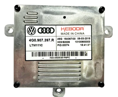 ✅ LED Xenon Ballast Controller Original 4G0907397R Skoda Octavia III Yeti - Image 1 of 4