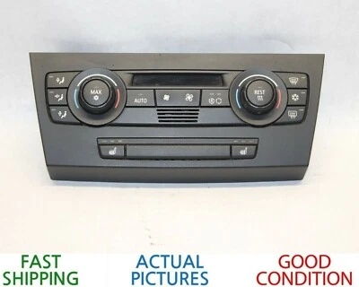 06 07 08 BMW 325I E90 SEDÁN AC CALOR CLIMATIZADOR PANEL INTERRUPTOR 6983944-01 OEM Foto 1 de 4