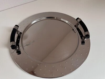 ALESSI Tablett Michael Graves 48x48 cm Edelstahl - Bild 1 von 4