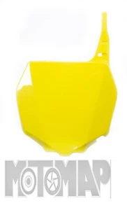 TABELLA PORTANUMERO ANTERIORE ACERBIS SUZUKI RM Z RMZ 450 2005 2006 2007 GIALLO - Foto 1 di 1