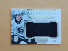 2013-14 Panini Dominion Mammoth Rookie Jersey #M-TT Tyler Toffoli RC #/50 LA