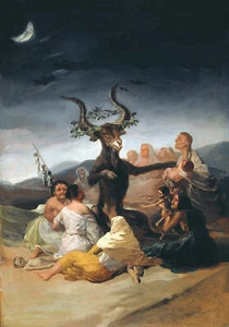 Witches Sabbath by Francisco de Goya Art Print - Picture 1 of 1