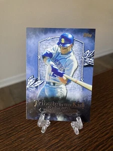 Ken Griffey Jr Insert Tribute To The Kid #13 Topps 2016 HOF GOAT NM+ - Picture 1 of 3