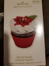 2010 Christmas Cupcakes #1 Oh, So Sweet Hallmark Keepsake Ornament