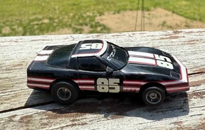 Chevy Corvette Magnum 440 vintage años 80 Tyco HO Slot Car 85 como está - Imagen 1 de 8