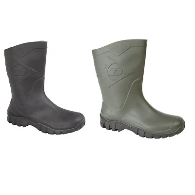Dunlop Unisex Halb Gummistiefel Stiefel Gummistiefel wasserdicht Regen Gummi Arbeitsschuhe