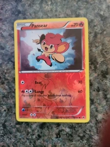 Pokemon PANSEAR 16/101 UNCOMMON REVERSE HOLOFOIL NM CARD NOBLE VICTORIES p1 - Picture 1 of 1