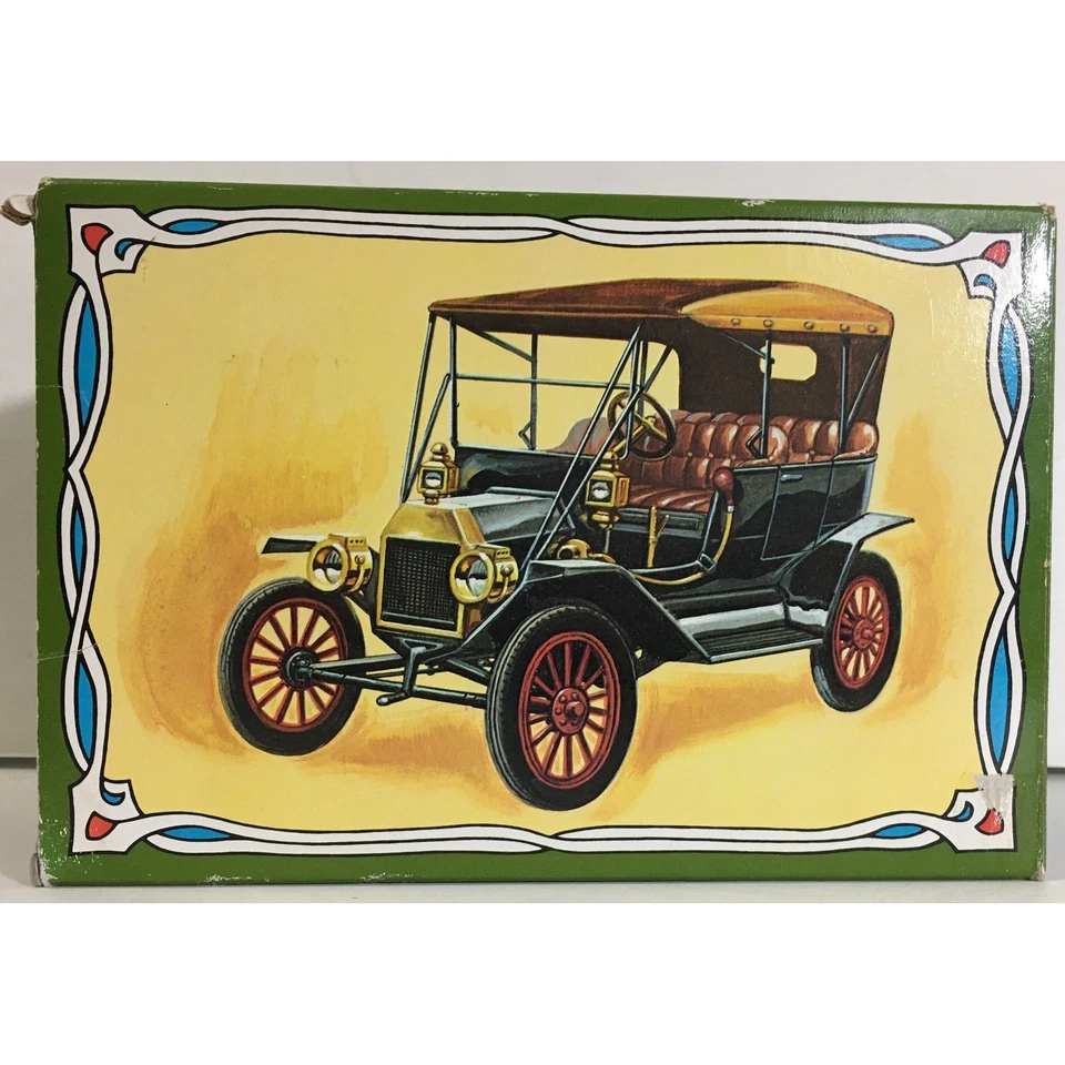 Estatuilla de coche plateada vintage Avon Touring T Everest After Shave en caja Foto 1 de 4