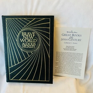 Easton Press - Brave New World by Aldous Huxley - UNREAD + NEW BOOKPLATE - Picture 1 of 13