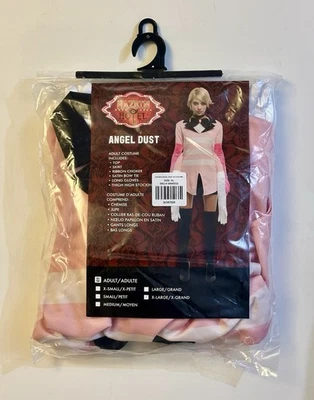 Hazbin Hotel Angel Dust HT Exclusivo Disfraz Disfraz Conjunto Talla MD Nuevo Con Etiquetas Foto 1 de 4