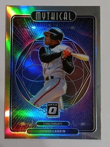 Barry Larkin 2021 Donruss Optic Mythical Silver Prizm #M8 - Picture 1 of 2
