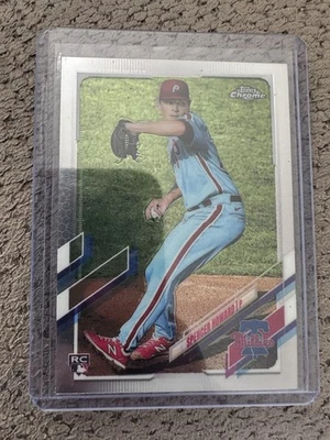 2021 Topps Chrome - Spencer Howard #114 (RC) - Image 1 of 2