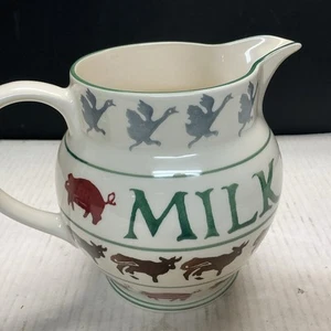 Brocca latte Emma Bridgewater 2001 dipinta a mano made in England 5,5”h - Foto 1 di 6