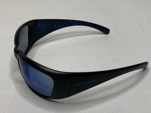 Gafas de sol vintage ARNETTE negras RAGE XXL 4175 lentes polarizadas azules P144 - Imagen 1 de 19