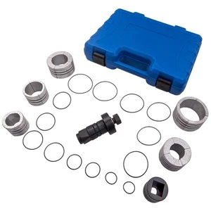 Exhaust Pipe Stretcher Expander Extending Tool Set 1-5/8" to 4-1/4" Case New - Picture 1 of 11