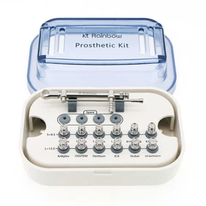 Kit de prótesis de implante dental universal llave dinamométrica destornillador destornillador manual - Imagen 1 de 17