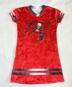 *Tampa Bay Buccaneers* Soft Velour/Velvet Dress, size Small (8-10) - Picture 1 of 3