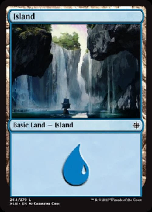 Island (264) -Foil Light Play MTG Ixalan - Image 1 of 1