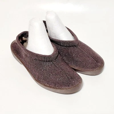 Arcopedico Mocasín Marrón Tejido Zapatos Sin Cordones Informales Ligeros Wms 36EU 5.5-6US Foto 1 de 4