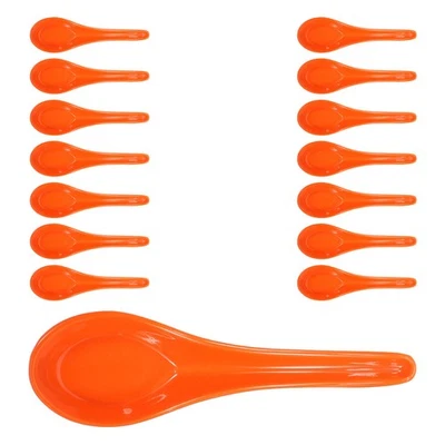  15 cucchiai Pho: cucchiaio per zuppa Ramen - utensile profondo in stile - Immagine 1 di 4