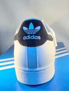 Größe 10,5 - Adidas Superstar Off White Black Leopard W - Bild 1 von 10