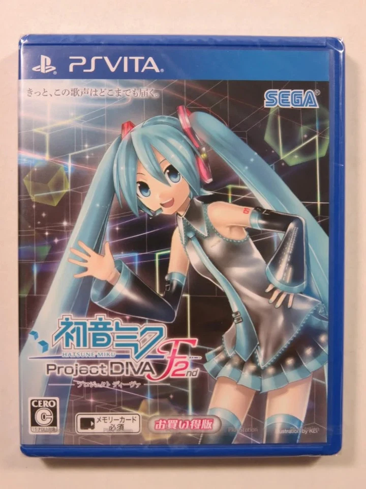 HATSUNE MIKU -PROJECT DIVA- F 2ND (BEST PRICE VERSION) SONY PLAYSTATION VITA (PS - Photo 1/4
