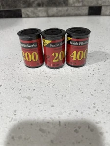 3 Rolls Seattle Filmworks 35mm Color Film Rolls 20 pics each 200/400 NEW Expired - Picture 1 of 8