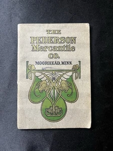 PRE PROHIBITION LIQUOR CATALOG BOOKLET PEDERSON MERCANTILE MOOREHEAD MINN. 1904 - Picture 1 of 12